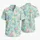 Pastel Tropical Cats With Lagoon Swirls For Resort Travel And Casual Summer Style Hawaiian Shirt - 5