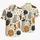 Sleepy Cat And Plumeria Motifs For Men's Beach Vacations And Relaxed Summer Parties Hawaiian Shirt - 5