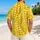 Golden Corn Kernels With Tropical Accents for Retro Picnics, Festivals and Vacations Hawaiian Shirt - 2