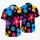 Colorful Mod Tropical Flowers for Beach Vacations, Pool Parties and Summer Getaways Hawaiian Shirt - 5