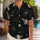 Celestial Ringed Planets, Moons And Galaxies For Beach Vacations And Resort Getaways Hawaiian Shirt - 1