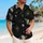 Celestial Ringed Planets, Moons And Galaxies For Beach Vacations And Resort Getaways Hawaiian Shirt - 6