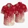 Red And Ivory Snowflakes For Christmas Parties, Ski Trips And Winter Resort Getaways Hawaiian Shirt - 5