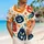 Playful Jack O Lanterns And Tropical Leaves For Halloween Luau Parties And Beach Trips Hawaiian Shirt - 6