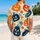 Playful Jack O Lanterns And Tropical Leaves For Halloween Luau Parties And Beach Trips Hawaiian Shirt - 2