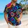 Neon Psychedelic Tropical Swirls For Beach Festivals And Retro Summer Party Wear Hawaiian Shirt - 6