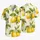 Watercolor Lemon Grove Citrus Leaves for Beach Vacations and Mediterranean Resort Style Hawaiian Shirt - 5