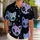 Celestial Cat Skull Moon Stars For Goth Festival Nights And Tropical Streetwear Style Hawaiian Shirt - 1
