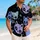 Celestial Cat Skull Moon Stars For Goth Festival Nights And Tropical Streetwear Style Hawaiian Shirt - 6