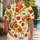 Retro Pepperoni Pizza Slices For Beach Vacations, Foodie Gifts And Summer Outings Hawaiian Shirt - 1