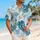 Vintage Tropical Botanical Leaves For Resort Vacations, Beach Parties And Cruise Travelers Hawaiian Shirt - 6
