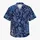 Indigo Paisley Bandana Mosaic for Beach Vacations and Resort Travel Plus Size Men Hawaiian Shirt - 7
