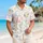 Pastel Tropical Reef Fish Coral And Ocean Waves For Beach Resort Vacation Travel Hawaiian Shirt - 6