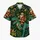 Christmas Dinosaurs And Santa In Tropical Foliage For Holiday Parties And Gift Giving Hawaiian Shirt - 7