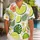 Tropical Lime Citrus Resort Outfit For Beach Vacations And Poolside Summer Style Hawaiian Shirt - 1