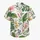Tropical Botanical Leaves And Purple Flowers For Beach Resort Vacation Outfit Style Hawaiian Shirt - 7