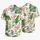 Tropical Botanical Leaves And Purple Flowers For Beach Resort Vacation Outfit Style Hawaiian Shirt - 5