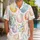 Pastel Easter Eggs And Tropical Florals For Spring Resort Easter Outings And Getaways Hawaiian Shirt - 1