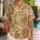 Vintage Medallion Vase Motifs For Tropical Resort Travel And Casual Summer Style Hawaiian Shirt - 1