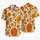 Retro Daisy Chrysanthemum Floral Resort Style For Beach Vacations And Summer Parties Hawaiian Shirt - 5