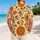 Retro Daisy Chrysanthemum Floral Resort Style For Beach Vacations And Summer Parties Hawaiian Shirt - 2
