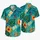 Tropical Hibiscus Monstera Palm Leaves for Beach Vacation Resort Getaways for Men Hawaiian Shirt - 5