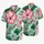 Pink Hibiscus And Tropical Leaves For Beach Vacations, Resort Travel And Summer Getaways Hawaiian Shirt - 5