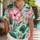 Pink Hibiscus And Tropical Leaves For Beach Vacations, Resort Travel And Summer Getaways Hawaiian Shirt - 1