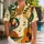 Retro Guitar Trumpet Music Collage For Beach Parties, Cruises And Summer Concert Fans Hawaiian Shirt - 1