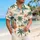 Vintage Aloha Palms, Sailboats And Volcanoes For Beach Vacations And Resort Getaways Hawaiian Shirt - 6