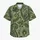 Sage Green Tropical Paisley Fern Motifs For Resort Travel And Casual Men's Wear Style Hawaiian Shirt - 7