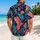 Tropical Botanical Aloha Leaves For Summer Beach Vacation Travel And Resort Wear For Men Hawaiian Shirt - 2