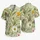 Daisy Clover Wildflower Botanical Button Up for Summer Beach Vacation Travel Men Hawaiian Shirt - 5