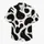Abstract Black Organic Shapes for Resort Vacations, Summer Getaways and Beach Travel Hawaiian Shirt - 7