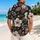 Tropical Botanical Flowers And Leaves For Beach Travel And Island Vacation Style Hawaiian Shirt - 2