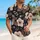Tropical Botanical Flowers And Leaves For Beach Travel And Island Vacation Style Hawaiian Shirt - 6