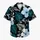 Blue Hibiscus And Teal Palm Botanicals For Tropical Resort Vacation Style For Men Hawaiian Shirt - 7