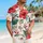 Crimson Hibiscus And Bird Of Paradise Botanical Style For Tropical Beach Getaways Hawaiian Shirt - 6