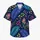 Tropical Palm Fronds And Coral Botanicals For Resort Vacation Beach Travel Style Hawaiian Shirt - 7