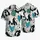 Playful Panda And Tropical Leaves For Beach Vacation Resort Wear And Summer Travel Hawaiian Shirt - 5