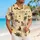 Retro Beach Palms Surfboards Umbrellas And Beachgoers For Summer Vacation Resort Wear Hawaiian Shirt - 6