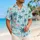 Coastal Palm Trees Sailboats And Surfboards For Beach Vacations And Resort Getaways Hawaiian Shirt - 6