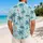 Coastal Palm Trees Sailboats And Surfboards For Beach Vacations And Resort Getaways Hawaiian Shirt - 2