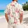 Vintage Pink Flamingo Plumeria Tropical Resort Vacation Outfit For Beach Getaways Hawaiian Shirt - 2