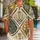 Vintage Botanical Medallion Lattice For Resort Vacations And Summer Travel Style Hawaiian Shirt - 1