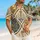 Vintage Botanical Medallion Lattice For Resort Vacations And Summer Travel Style Hawaiian Shirt - 6