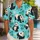 Cute Panda Bamboo Tropical Resort Vacation Wear for Men With Relaxed Island Style Hawaiian Shirt - 1