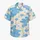 Abstract Blue Water Ripples for Beach Vacations and Relaxed Summer Resort Wear for Men Hawaiian Shirt - 7