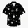 Black Ivory White Star Night Sky Retro Resort Summer Vacation Wear For Men And Dads Hawaiian Shirt - 7