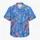 Coral Bell Flowers And Blue Meadow Florals For Beach Vacation Travel And Resort Days Hawaiian Shirt - 7